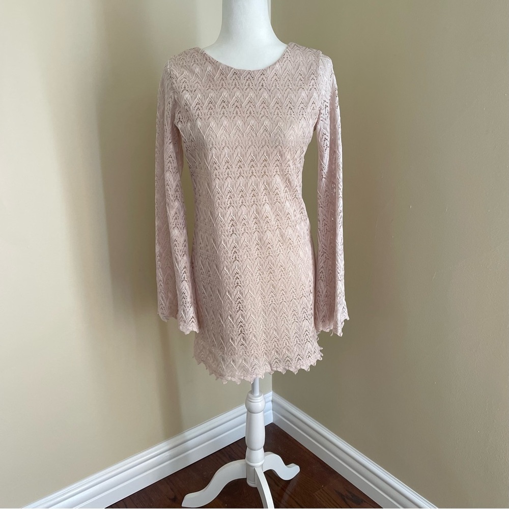 Audrey 3+1 Cream Lace Dress